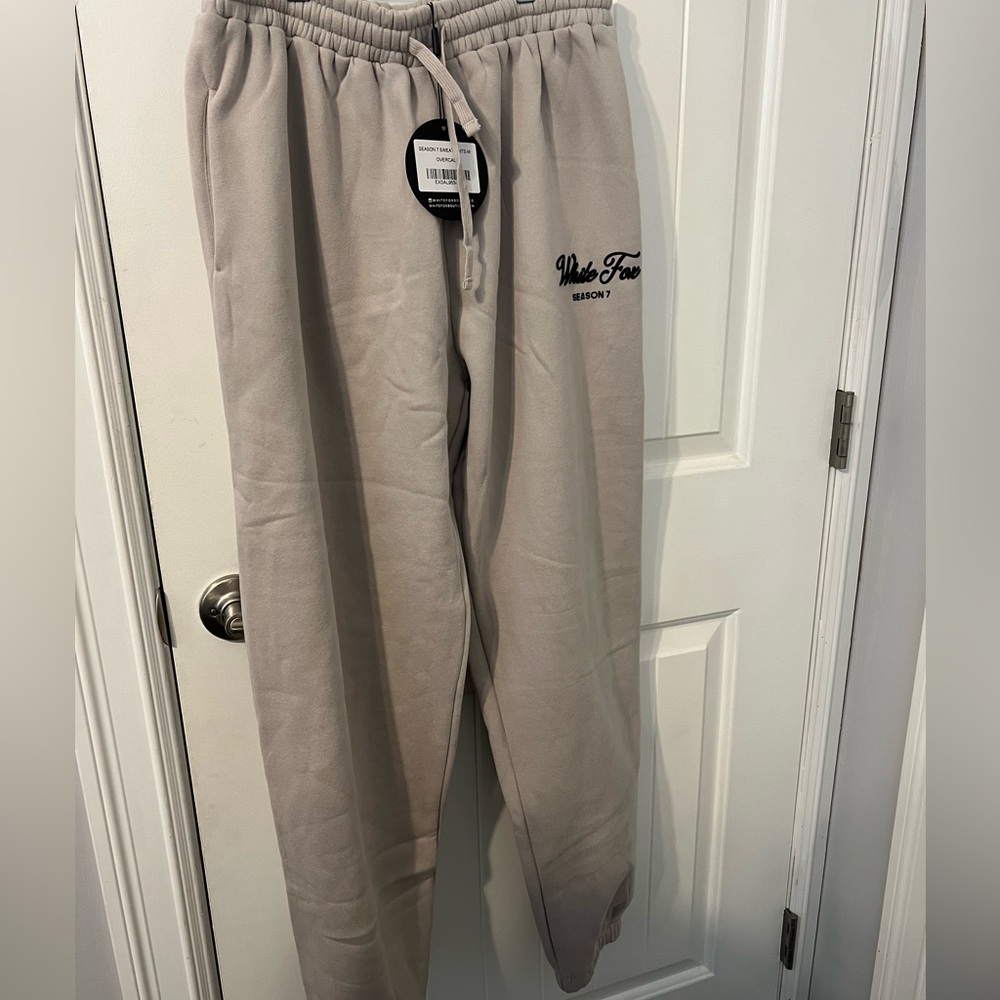 White Fox season 7 sweatpants